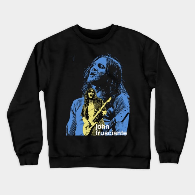 John Frusciante urban style Crewneck Sweatshirt by Fatdukon